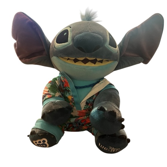 Build A Bear BAB Disney's Stitch Plush Lilo and Stitch 11" with pajamas - Picture 1 of 7